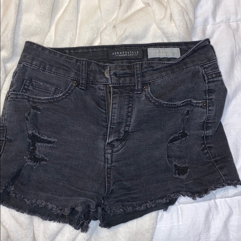aeropostale black shorts
